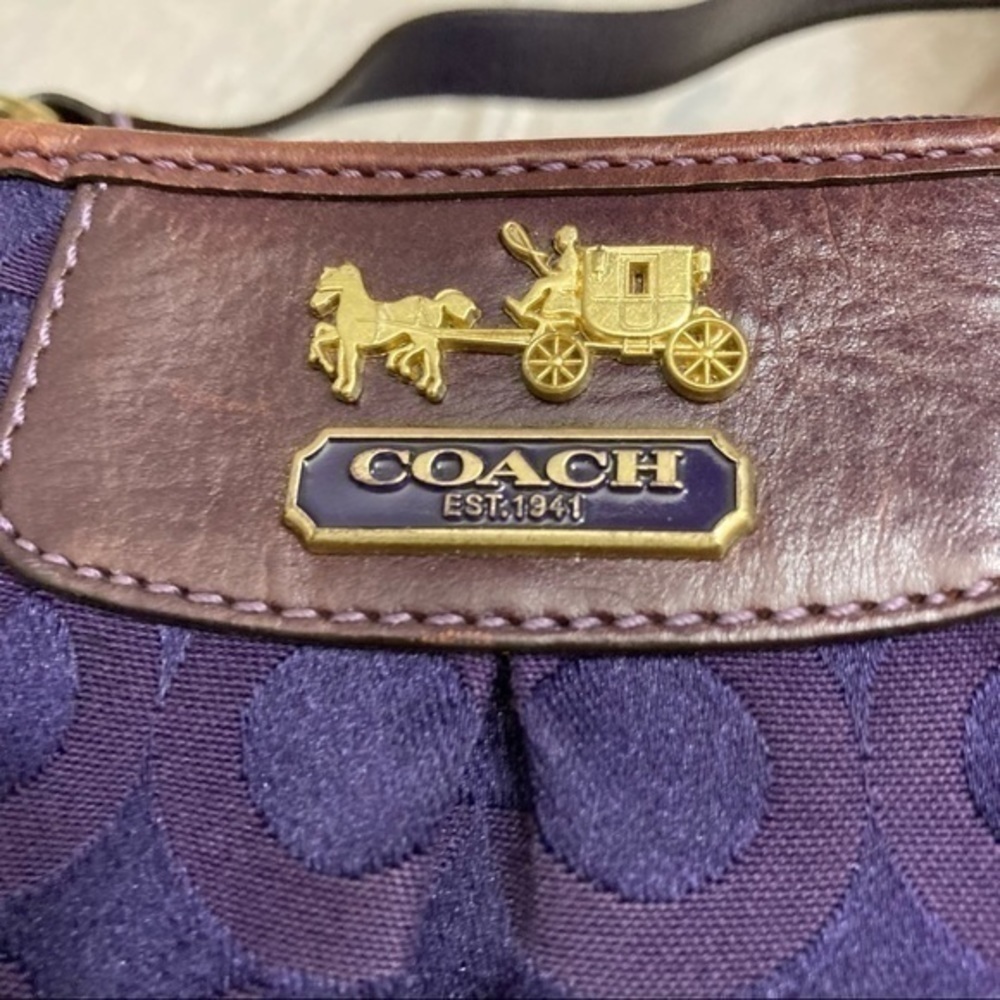 Coach Madison purple op c mini bag - Picture 14 of 14